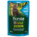 Monge BWild kons. pašaras katėms su ančiuviais ir daržovėmis padaže 85g