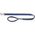 Trixie Premium fosforescuojantis pavadys su adreso laukupavadys, XS 1.2m/10mm, indigo