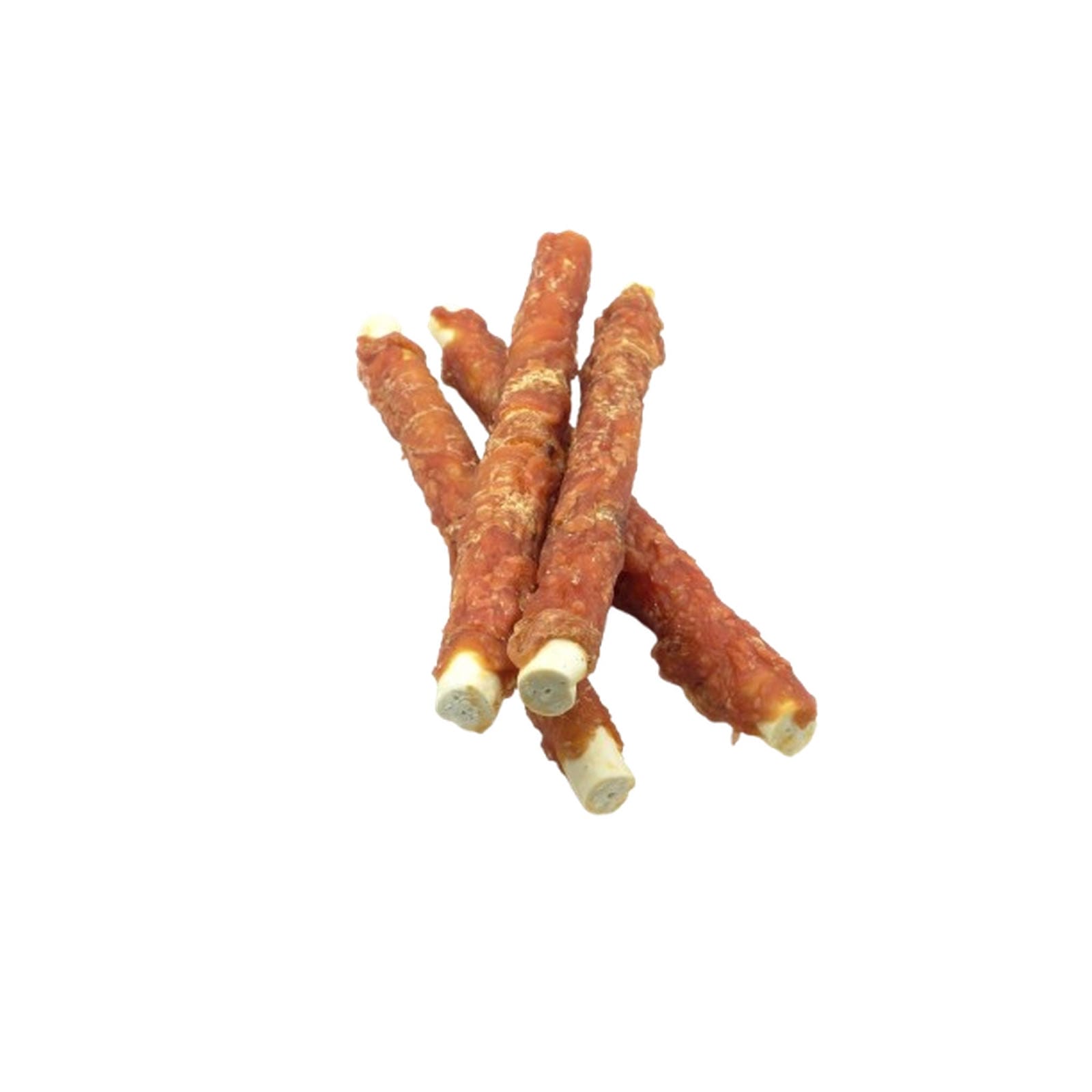 Real Dog SNACKS Žaliaminės odos ritinys su triušiena 25cm 500g