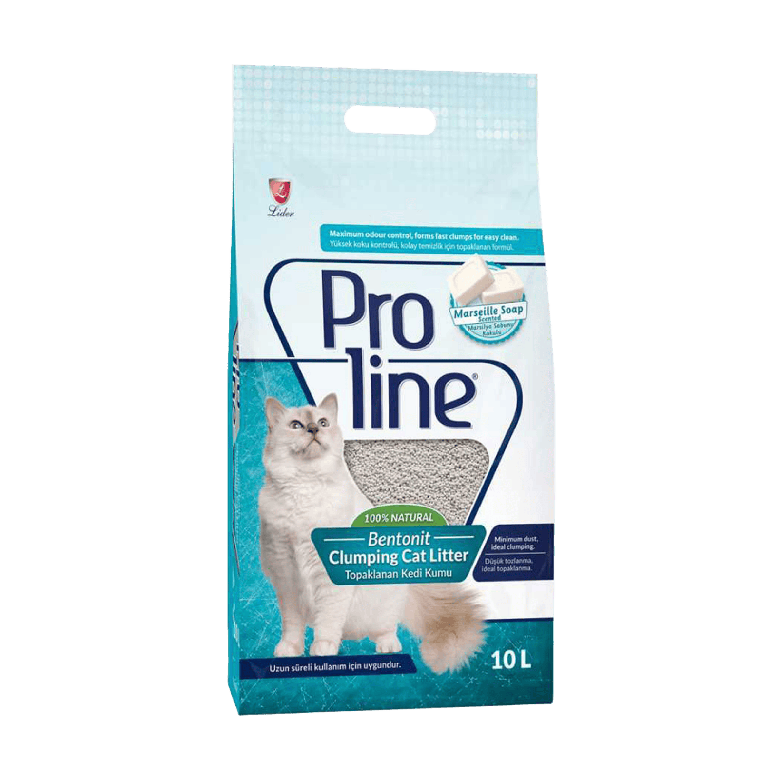 ProLine kačių kraikas Marseille soap 10l