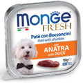 Monge Fresh paštetas šunims su antienos gabalėliais 100g