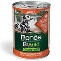 Monge Bwild adult konservuotas pašaras su kalakutiena, moliūgais ir cukinijomis 400g