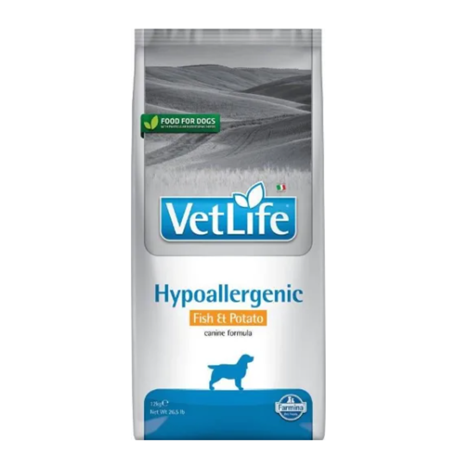 FARMINA VET LIFE - DOG Dry HYPOALLERGENIC Fish&Potato 12 kg