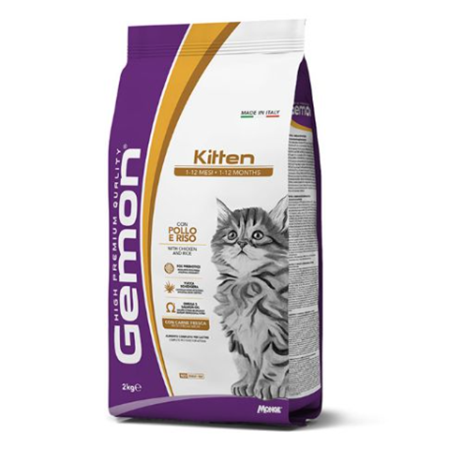 GEMON - Dry Cat Kitten chicken & rice 7kg