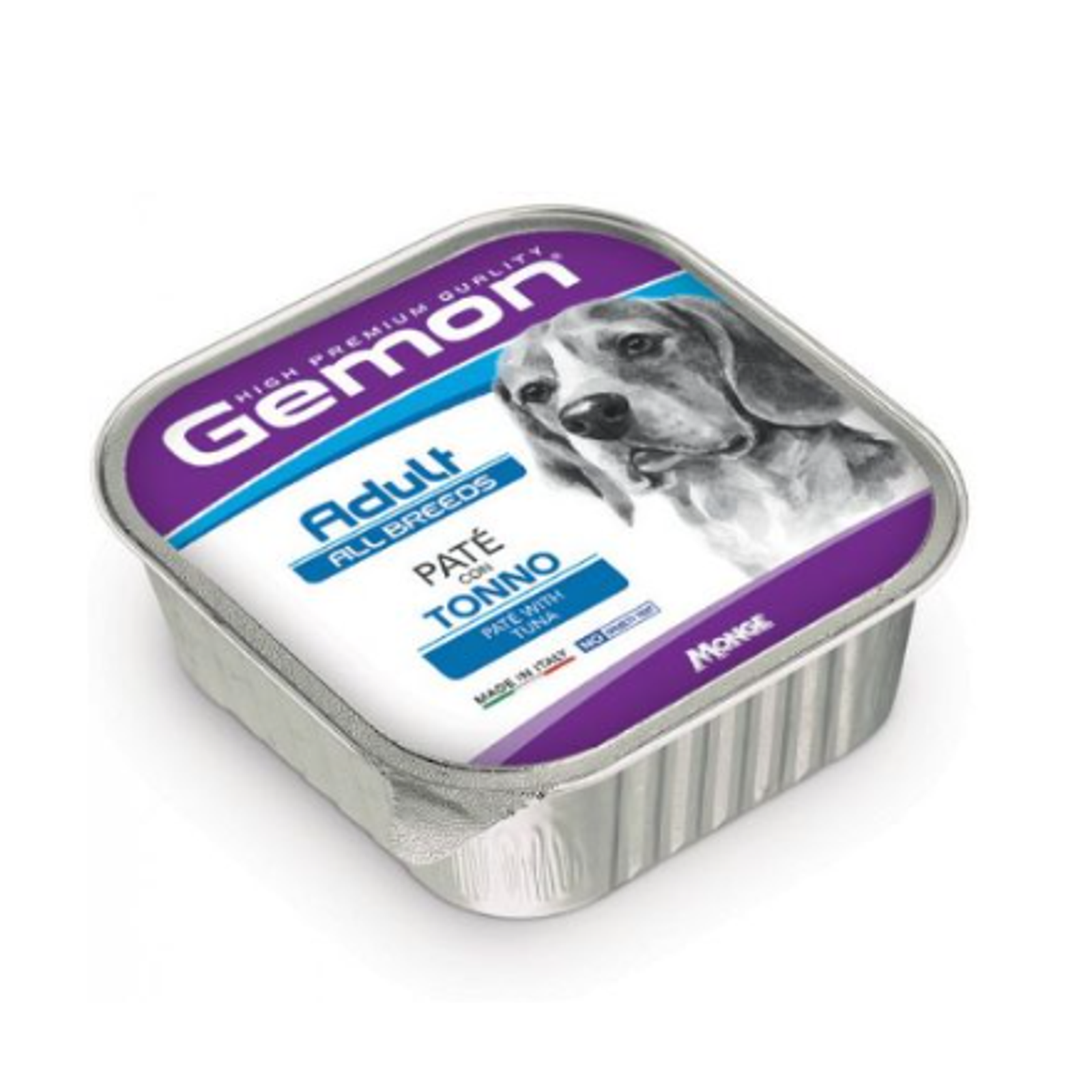 GEMON - Wet Dog Pate Adult konservai šunims su tunu 150 g