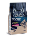 Monge BWild adult sausas pašaras (žąsiena) 2,5kg