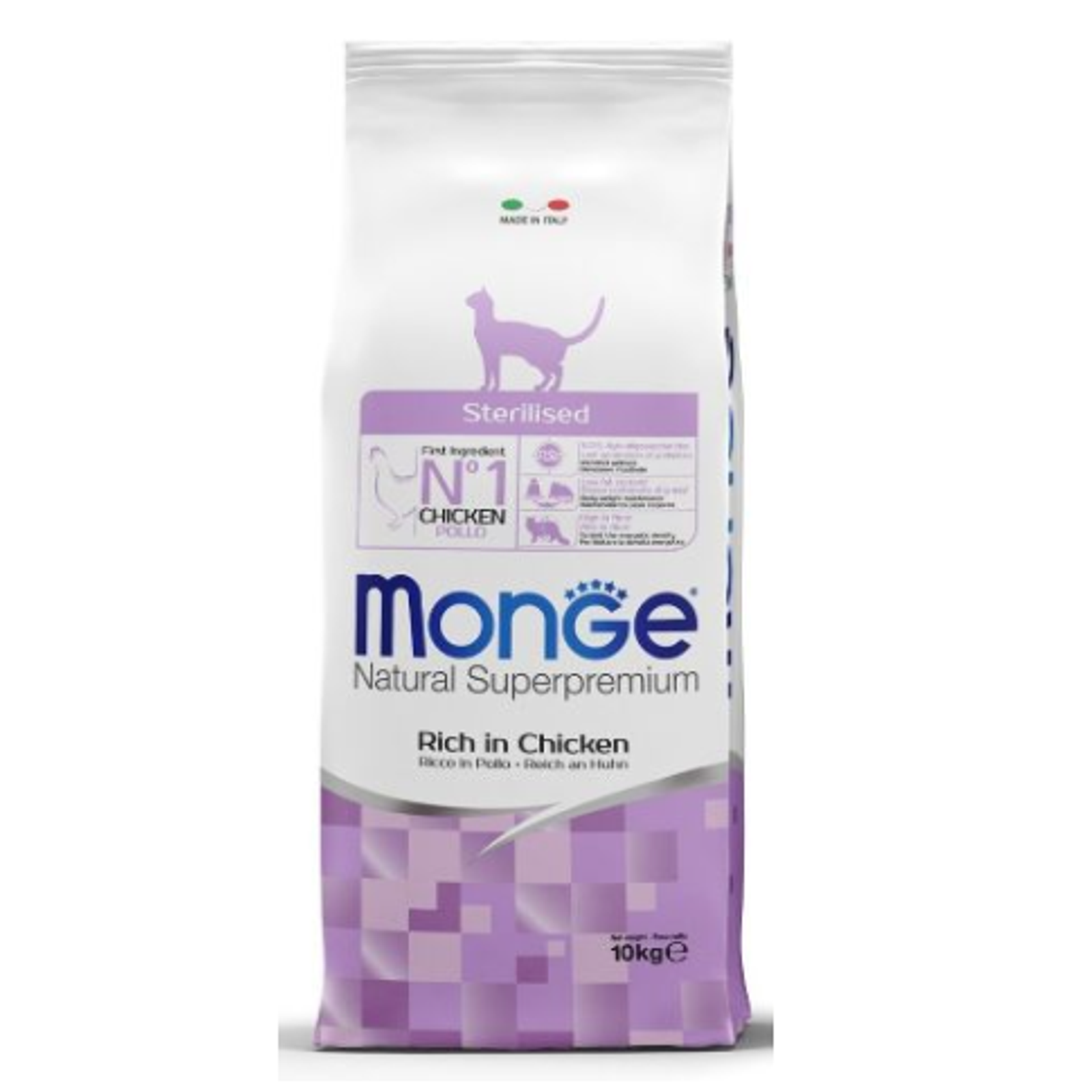 Monge Dry Cat Adult Sterilized 10kg