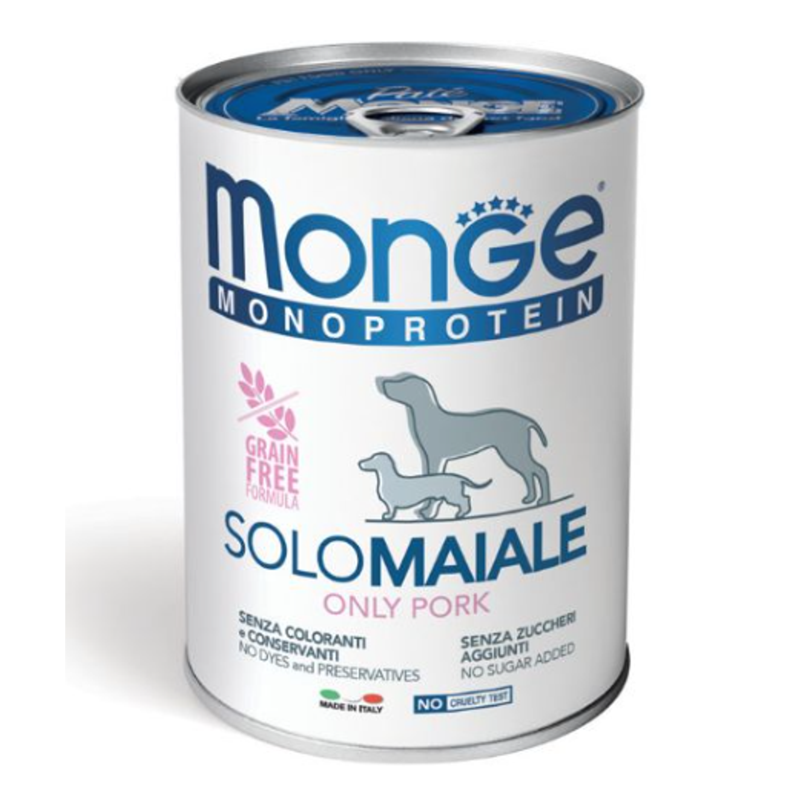Monge Monoproteico "Solo" - Wet Dog Pate 100% PORK 400g