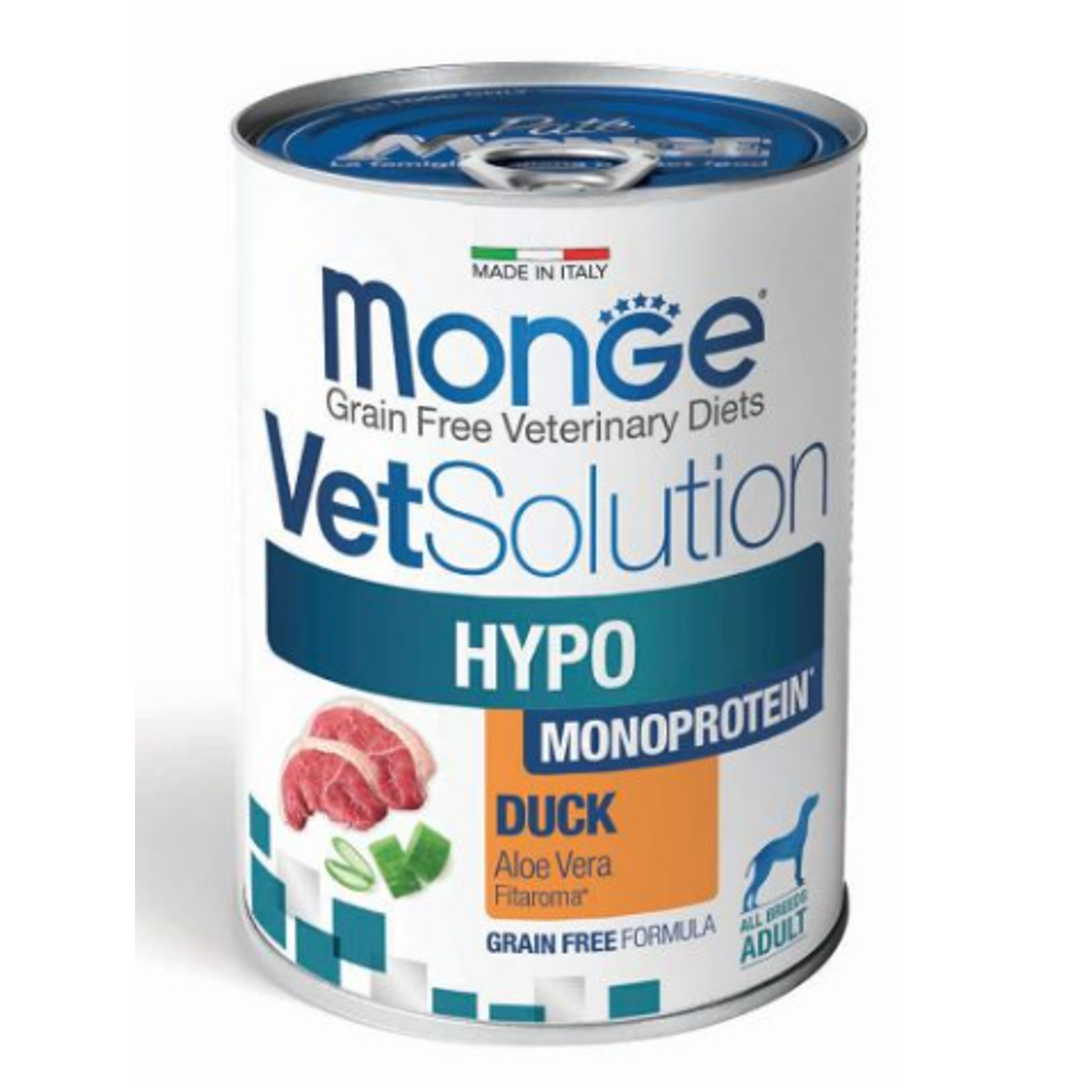Monge VetSolution Dog Wet HYPO MONO Duck 400g