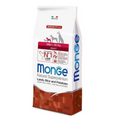 Monge spec. line monoprotein mini adult sausas pašaras mažų veislių suaugusiems šunims su ėriena, ryžiais, bulvėmis 7,5kg