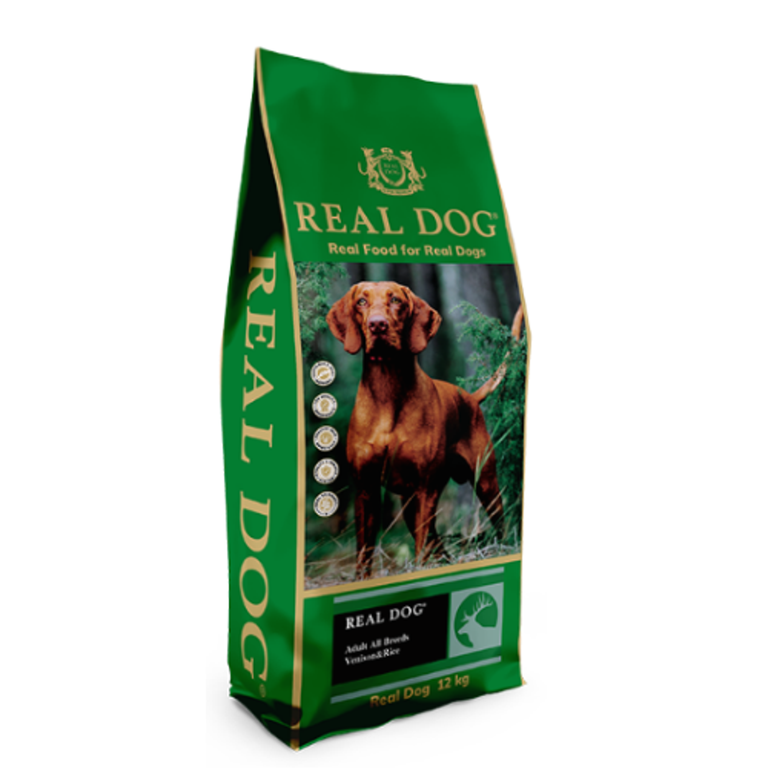 Real Dog SP Adult All Breeds Venison&Rice 12 kg
