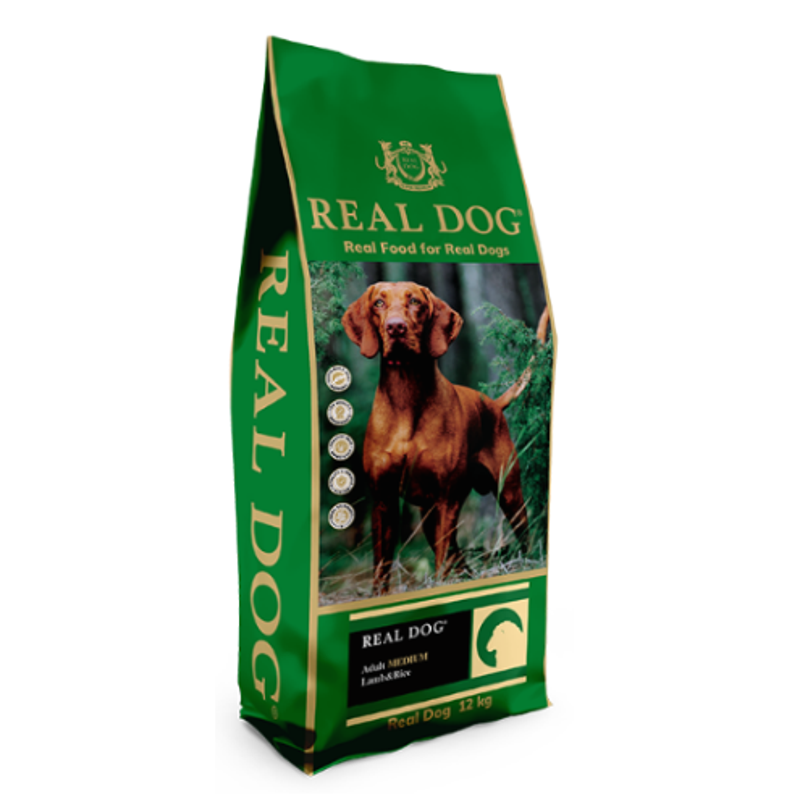 Real Dog SP Adult Medium Lamb&Rice 12 kg