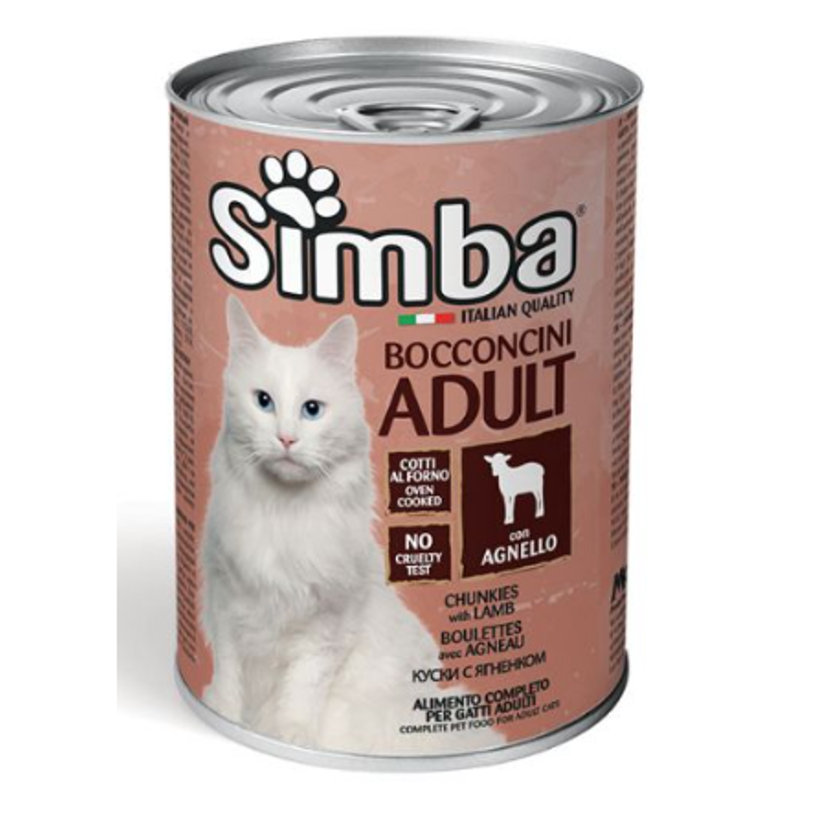SIMBA - Wet CAT Chunkies with LAMB 415g
