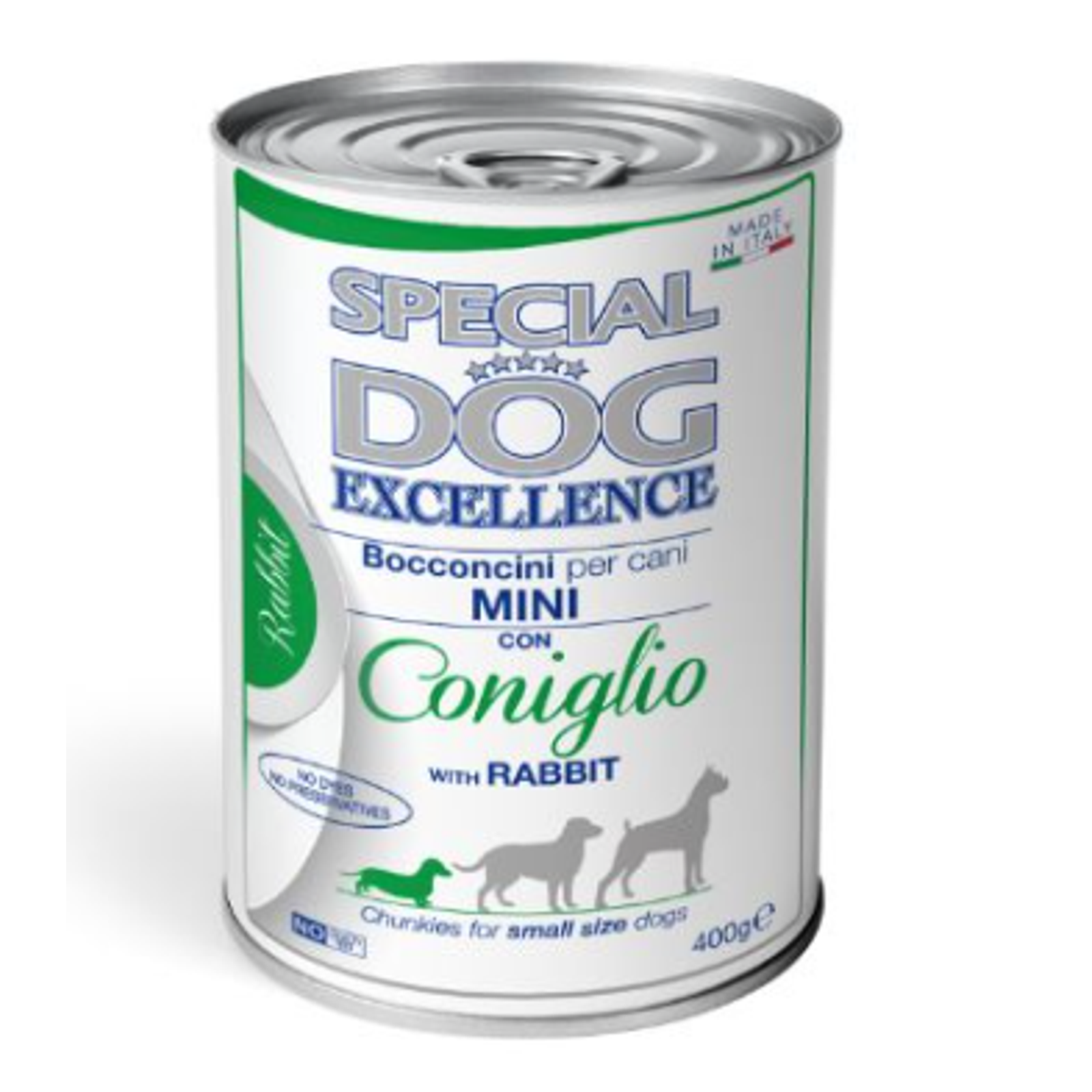Special Dog Exc. konservai Mini šunims gabalėliai su triušiena 400g