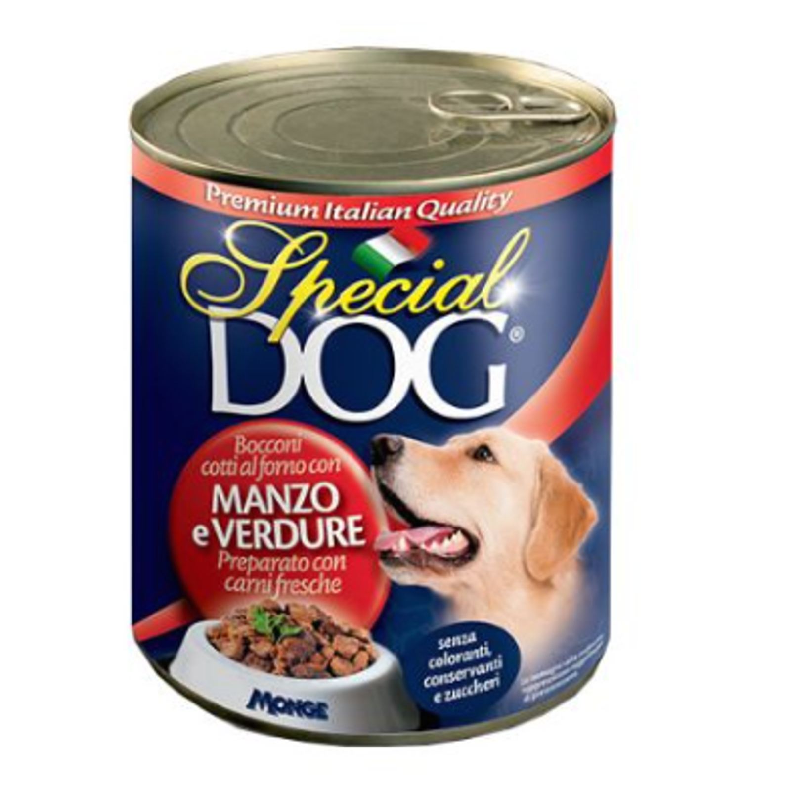 Special dog šunų konservai, gabalėliai su jautiena/daržovėmis 720g